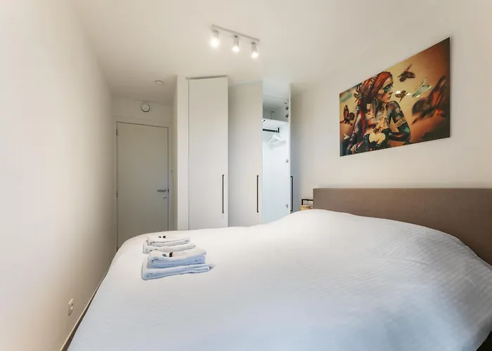 Luxe App Aan Zee Omringd Door Groene Oase - 6p Apartamento